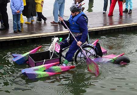 Superhero on the Water